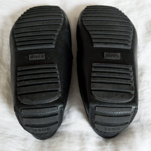 HUGO BOSS Driver Grain Leather Moccasin Loafers 10.5 (43.5 EU) main image 8